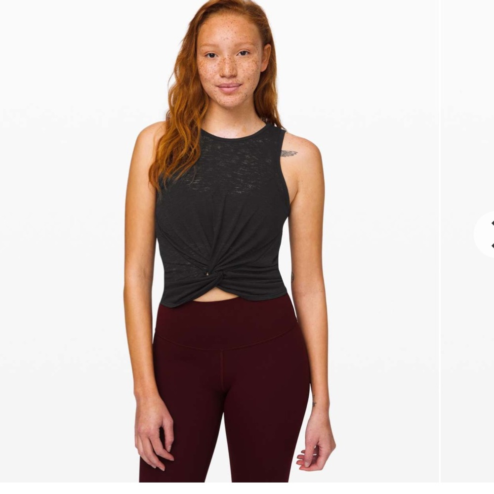 Lululemon Breeze Through Twist Tank Size 2